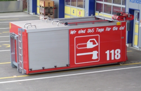 Fahrzeugbild KKW Mühleberg SLV Umbau BE