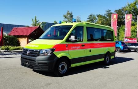 Fahrzeugbild Gebäudeversicherung Zürich ZH Feuerwehr Grüningen