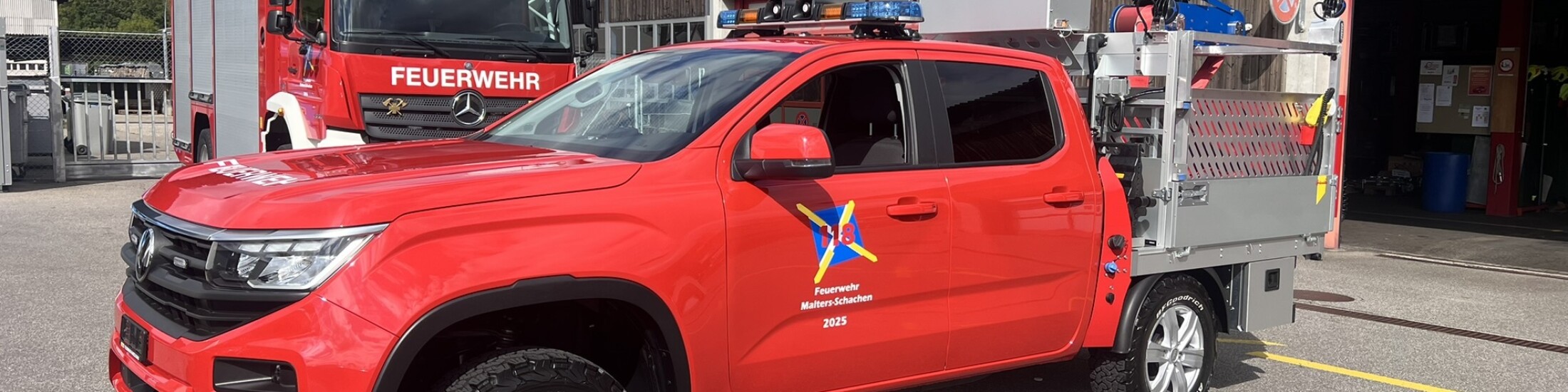 Fahrzeug Feuerwehr Malters Schachen LU