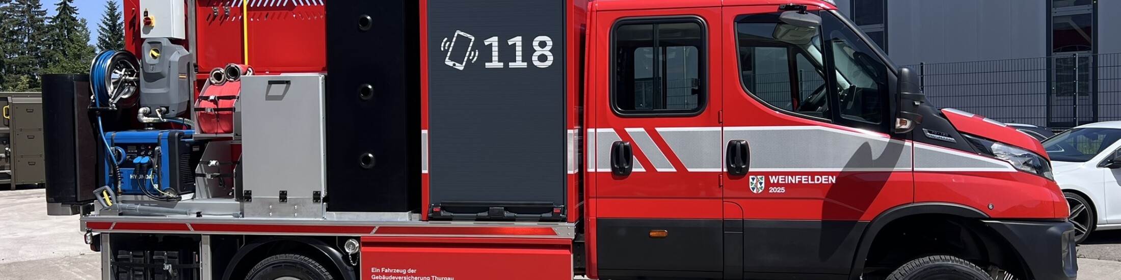 Fahrzeug GVTG Feuerwehr Weinfelden