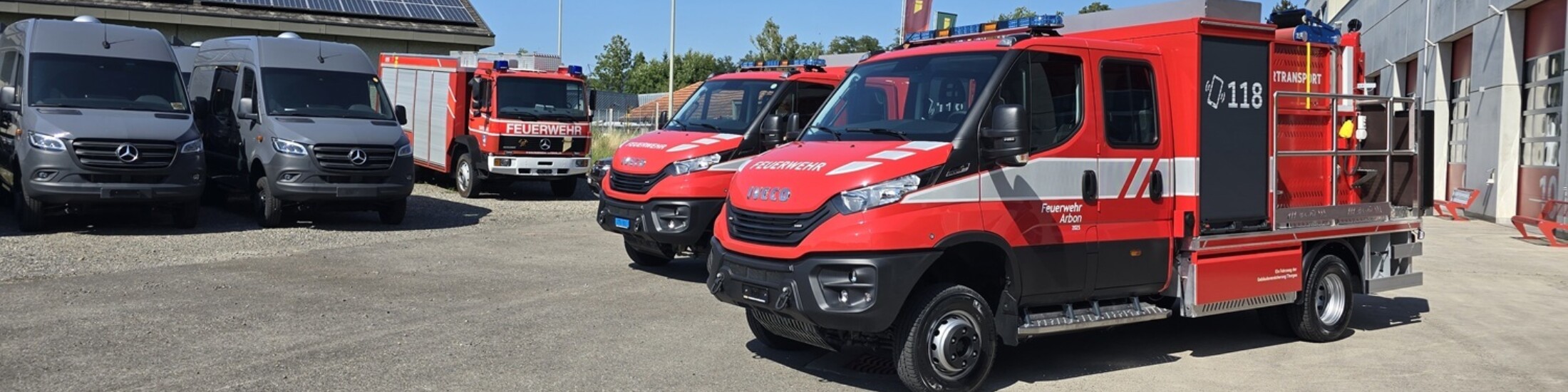 Fahrzeug GVTG Feuerwehr Arbon TG