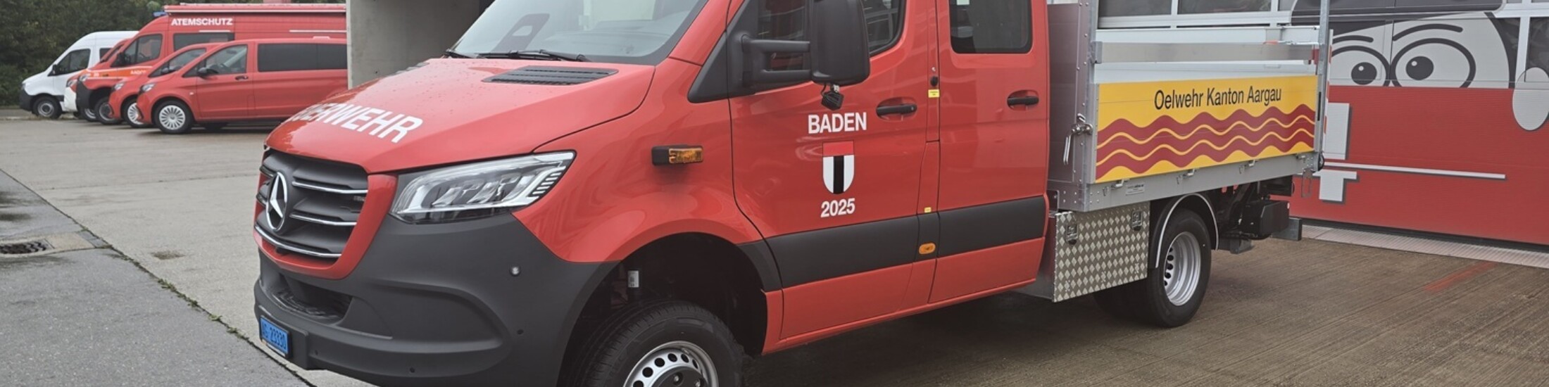 Fahrzeug Feuerwehr Baden AG