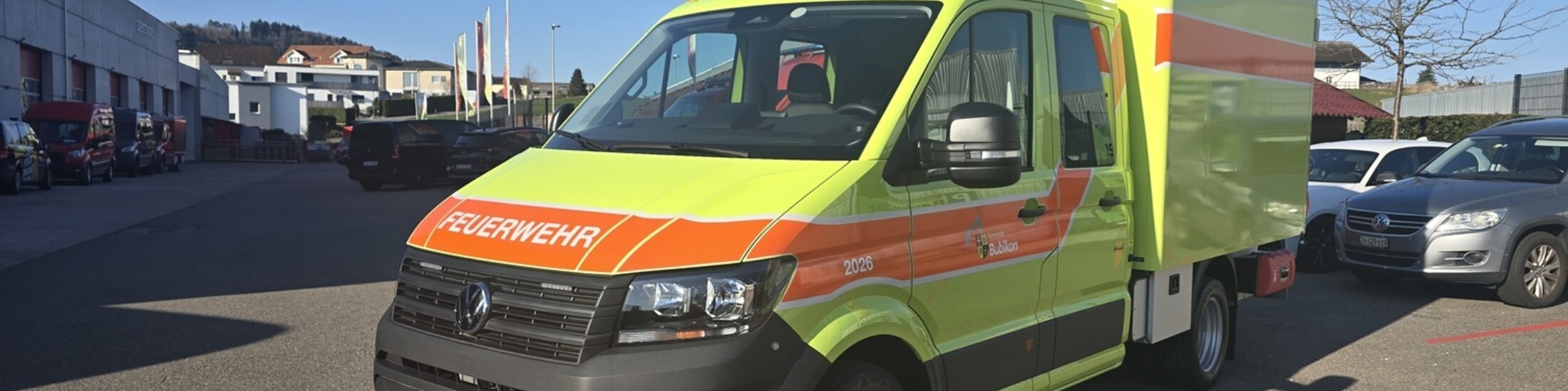 Fahrzeug Feuerwehr Bubikon ZH