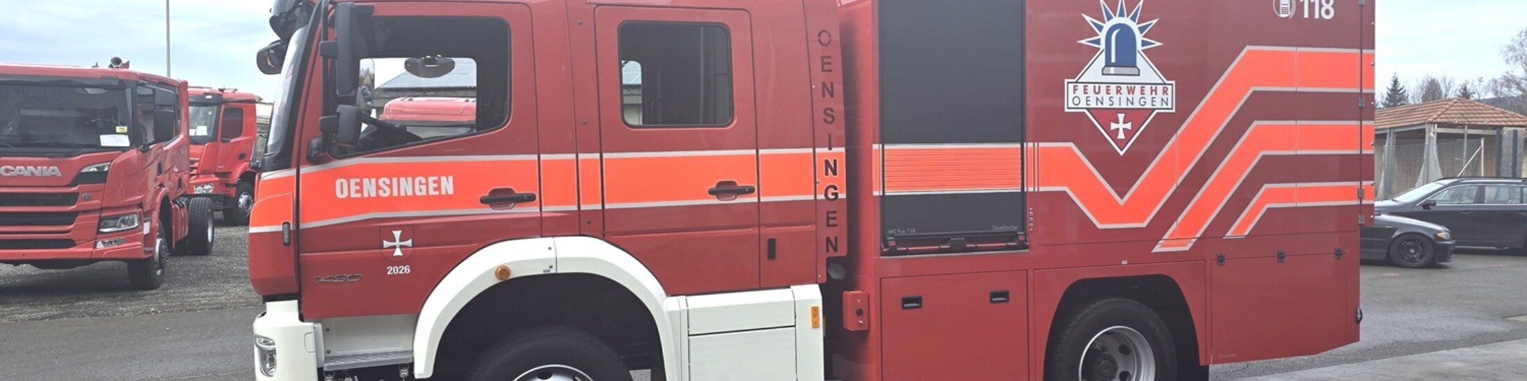 Fahrzeug Feuerwehr Oensingen SO
