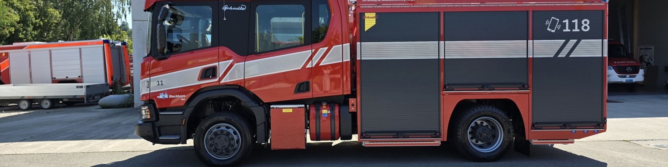 Fahrzeug GVTG Feuerwehr Steckborn