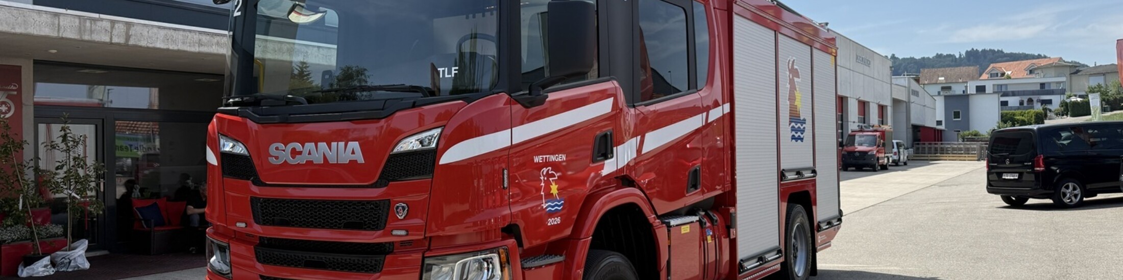 Fahrzeug Feuerwehr Wettingen AG
