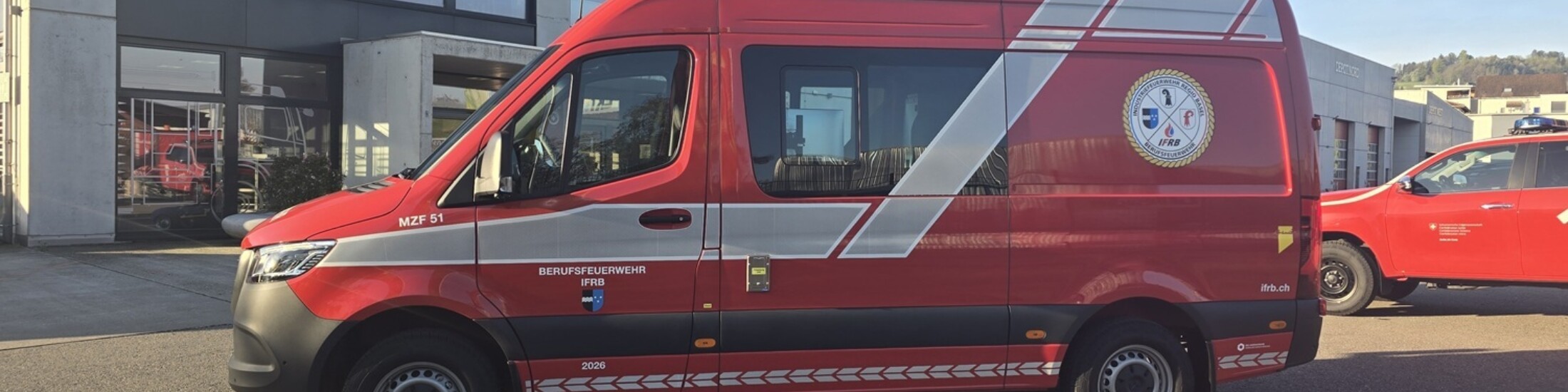 Fahrzeug Industriefeuerwehr Standort Kaisten