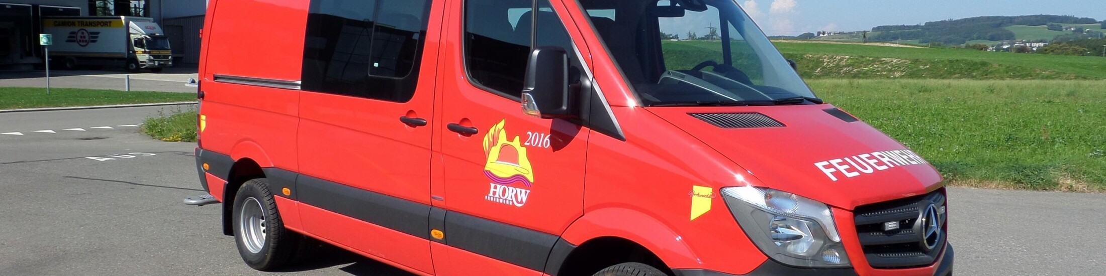 Fahrzeug Feuerwehr Horw LU