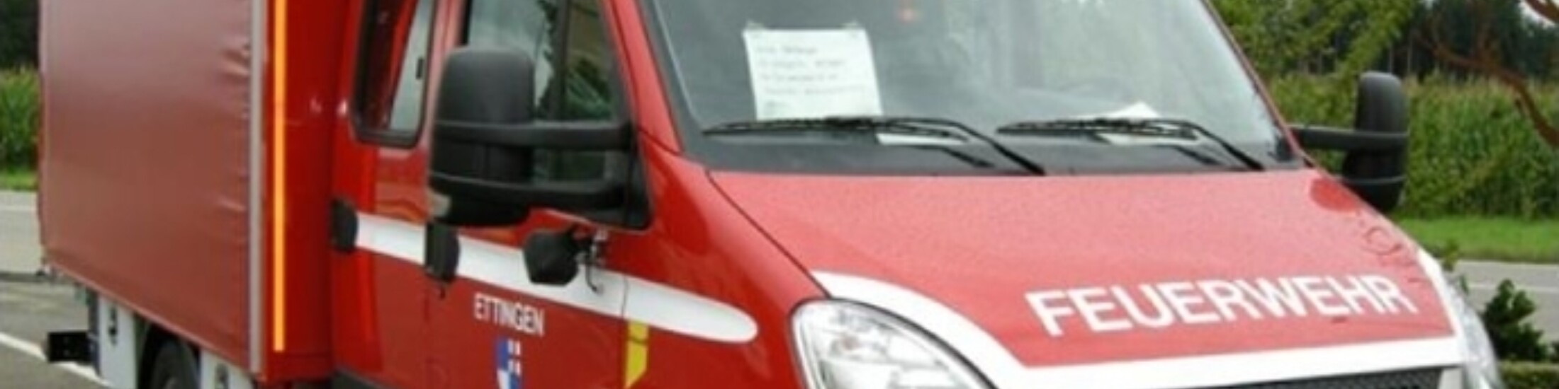 Fahrzeug Feuerwehr Ettingen BL